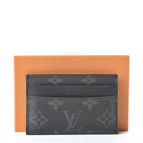 louis vuitton eclipse monogram business card holder